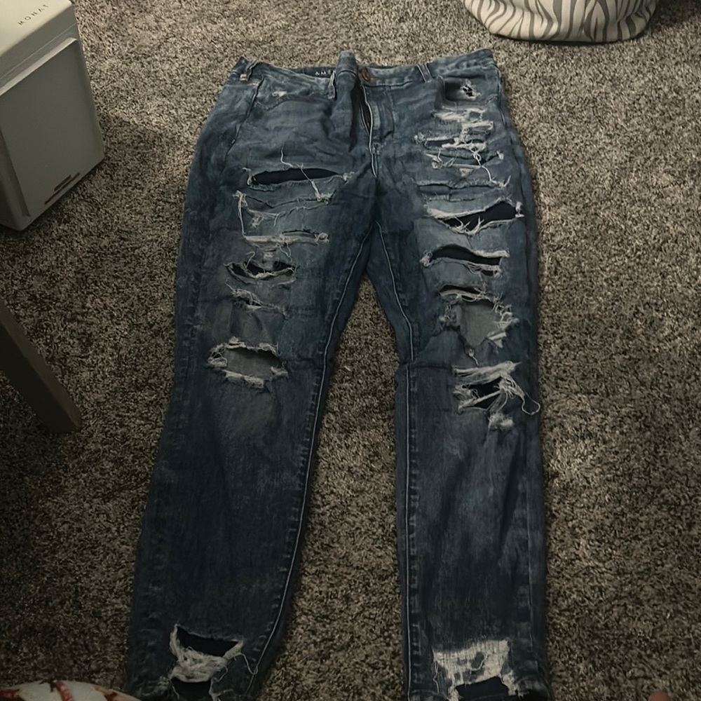 mercian eagle jeans w holes